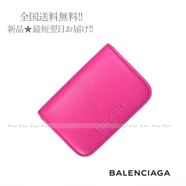 BALENCIAGA バレンシアガ 財布 ESSENTIAL ミニ ウォレット 三つ折り